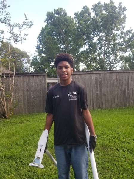 Junk Baby LLC summer team program, Jyden & lil Johnnie working hard! (3)