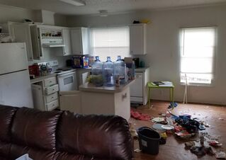 Before and After Eviction Cleanup in Porter, TX (1)